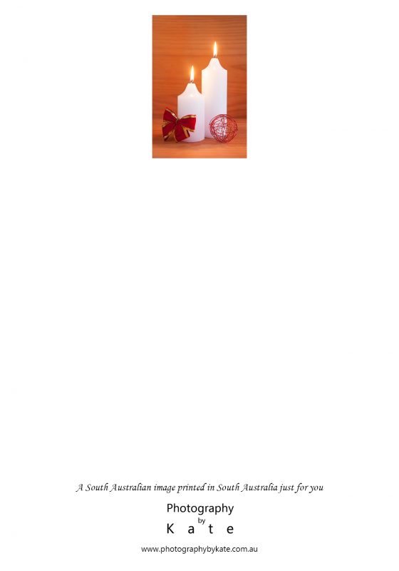 2 Candle & Bow Christmas Card2 Update