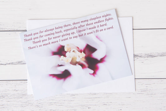 Mother's Day Poem Card Print at Home