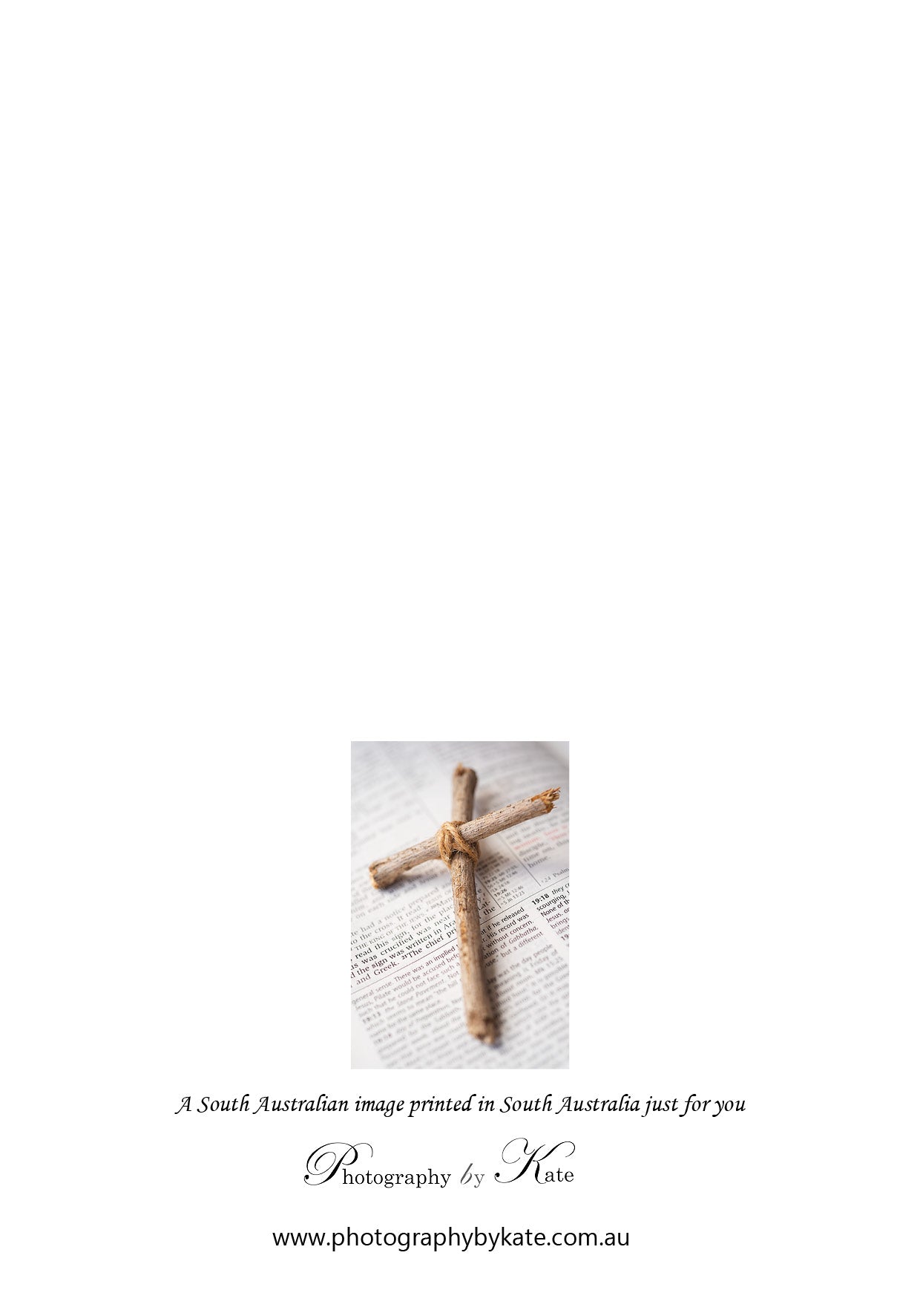 Cross Easter Card