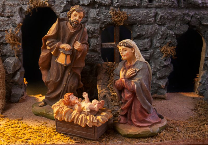 5 Nativity Christmas Card